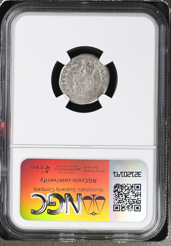 Roman Imperial Vitellius 69 AD AR Denarius NGC G 0144503Roman Imperial Vitellius 69 AD AR Denarius NGC G 0144503 - Image 2