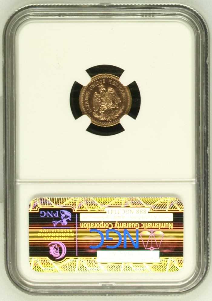 Modern Gold 2.5 Peso 1944 NGC MS67 0144551