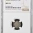 France 1/4 Franc 1840 A NGC MS64 0144602
