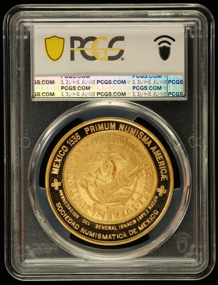 Medals & Tokens Modern Gold Numismatic Society Gold Medal 1976 Mo PCGS SP68 0144612