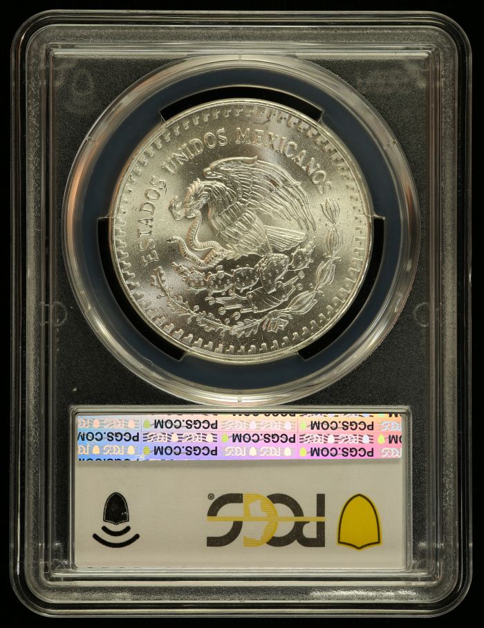 Modern Silver & Minors Onza 1986 Mo PCGS MS68 0144649