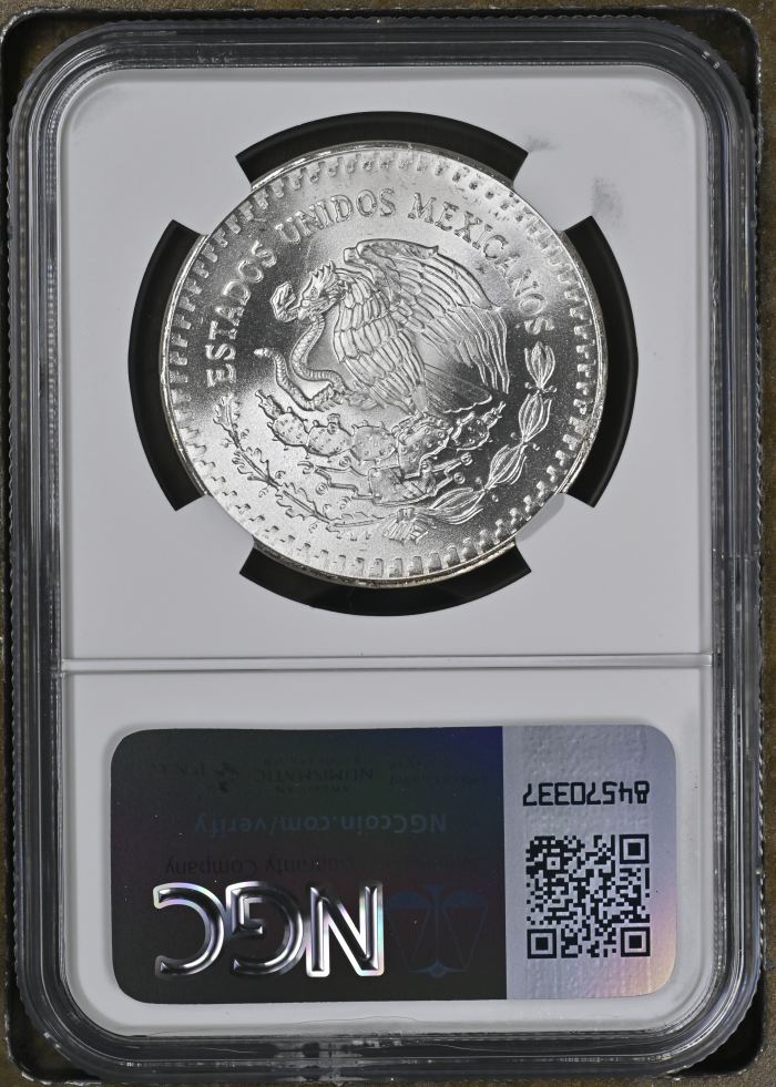 Modern Silver & Minors Onza 1986 Mo NGC MS67 0144658