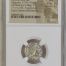 Roman Imperial Augustus 27 BC - 14 AD AR Denarius NGC MS 0144697