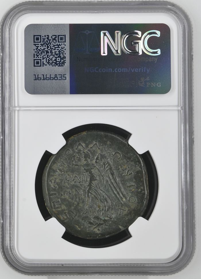 Caria, Islands Off Rhodes c.31 BC - 60 AD AE 34 NGC Ch VF 0144748Caria, Islands Off Rhodes c.31 BC - 60 AD AE 34 NGC Ch VF 0144748 - Image 2