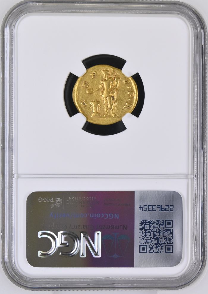 Roman Imperial Hadrian 117-138 AD AV Aureus NGC Ch F 0144772Roman Imperial Hadrian 117-138 AD AV Aureus NGC Ch F 0144772 - Image 2