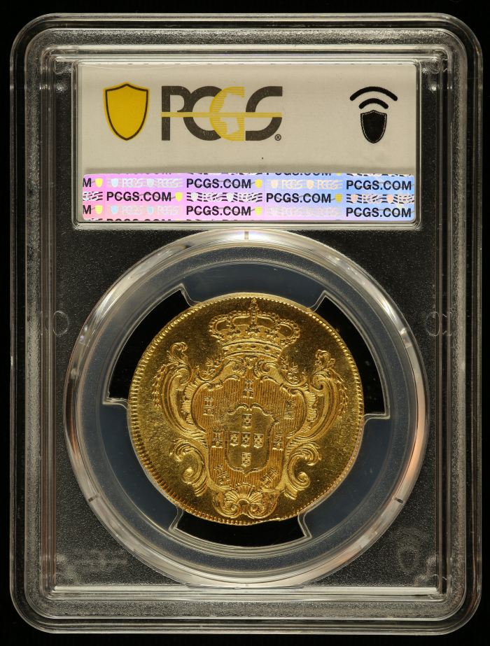 Portugal 4 Escudos 1780 Gomes-MP.27.06 PCGS MS63 0144781Portugal 4 Escudos 1780 Gomes-MP.27.06 PCGS MS63 0144781 - Image 2