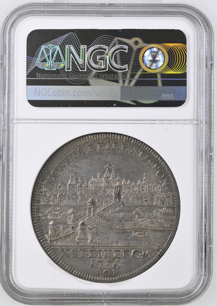 Germany Taler 1756 Regensburg ICB NGC MS61 DAV-2618 0144820Germany Taler 1756 Regensburg ICB NGC MS61 DAV-2618 0144820 - Image 2