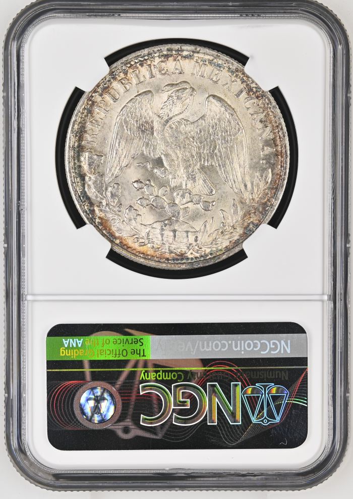 Republic Silver & Minors Peso 1898 Mo AM NGC MS66 0144886Republic Silver & Minors Peso 1898 Mo AM NGC MS66 0144886 - Image 2