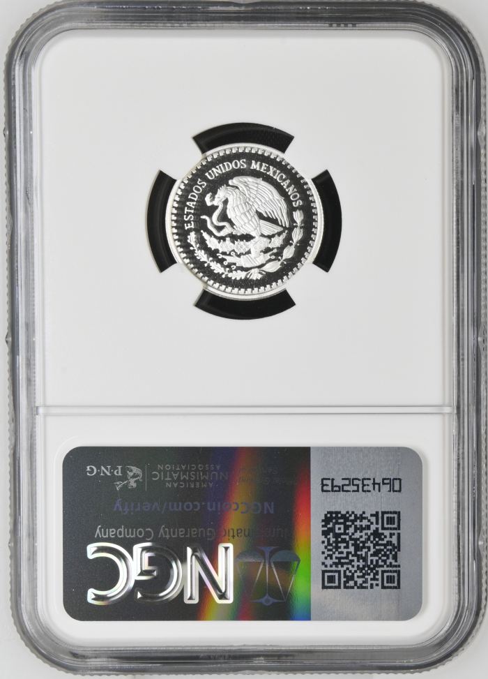 Modern Silver & Minors 1/10 Onza 2005 Mo NGC PF70 Ultra Cameo 0144926Modern Silver & Minors 1/10 Onza 2005 Mo NGC PF70 Ultra Cameo 0144926 - Image 2