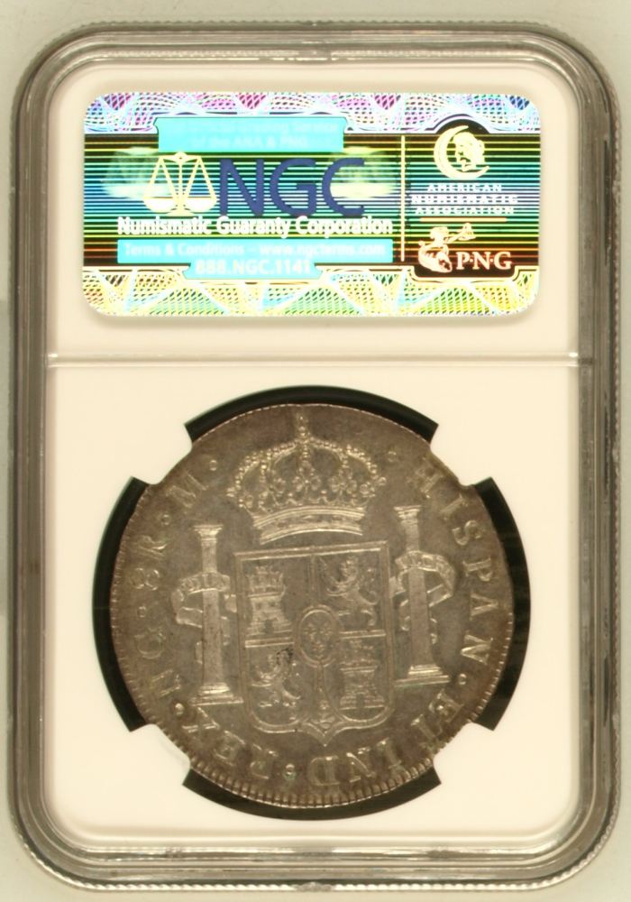 Guatemala 8 Reales 1794 Ng M NGC MS62 0144934Guatemala 8 Reales 1794 Ng M NGC MS62 0144934 - Image 2