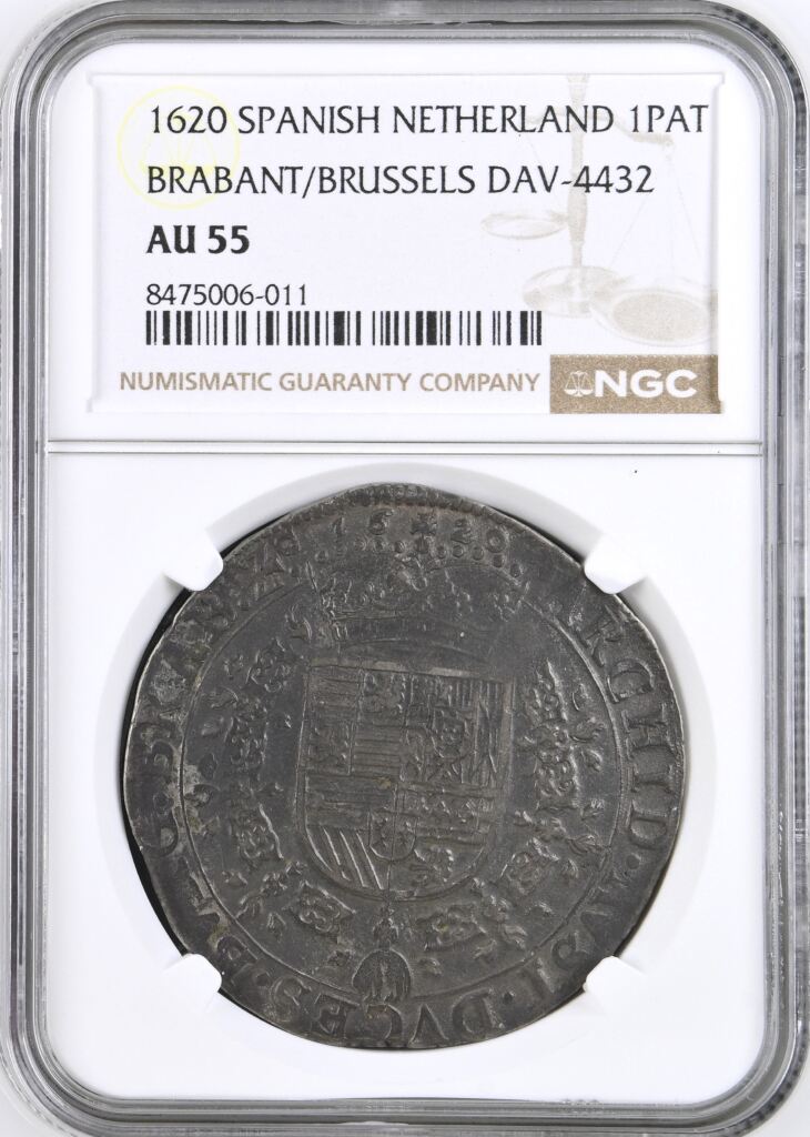 Belgium Patagon 1620 DAV-4432 NGC AU55 0145078