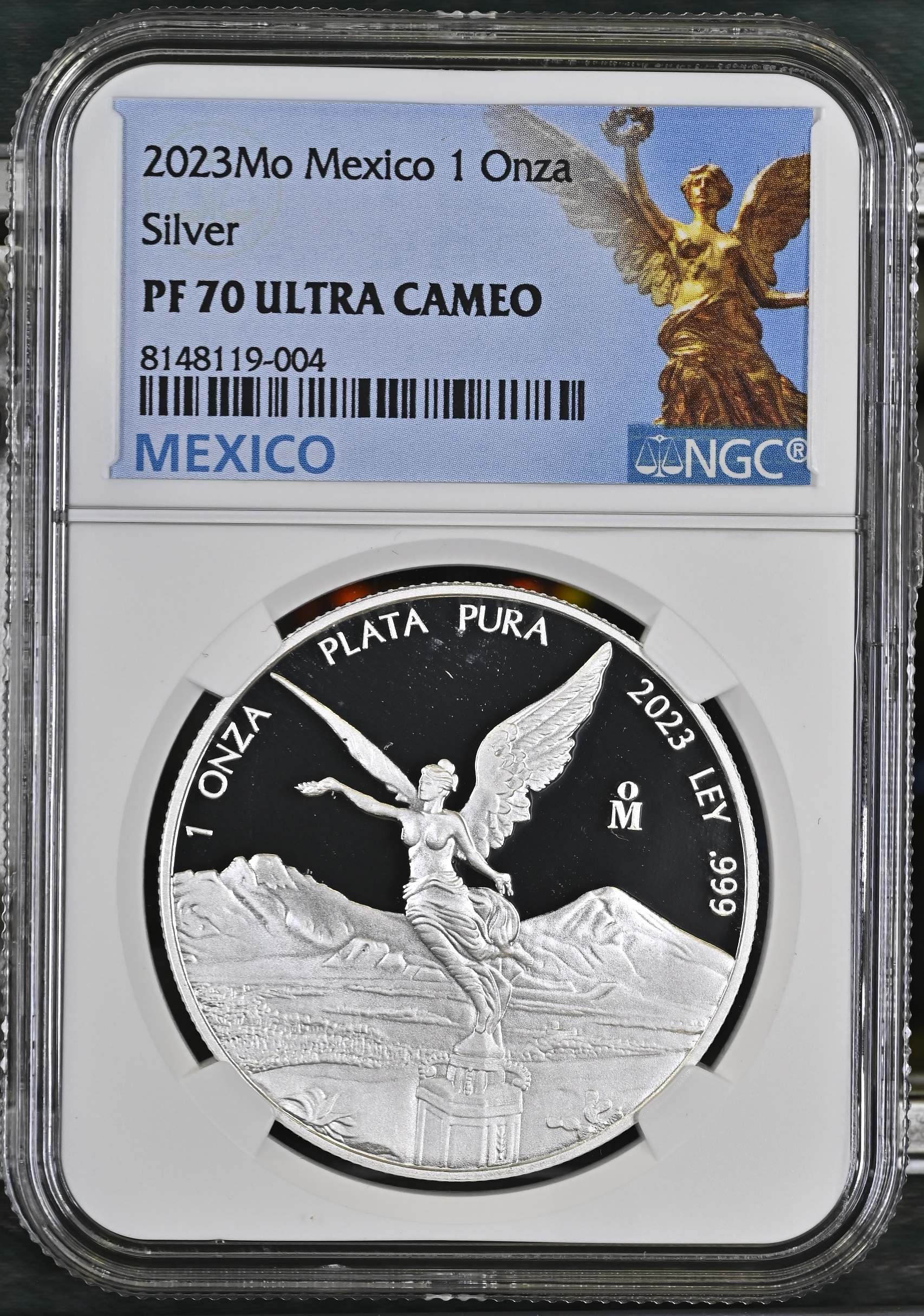 Modern Silver & Minors Onza 2023 Mo NGC PF70 Ultra Cameo 0145184