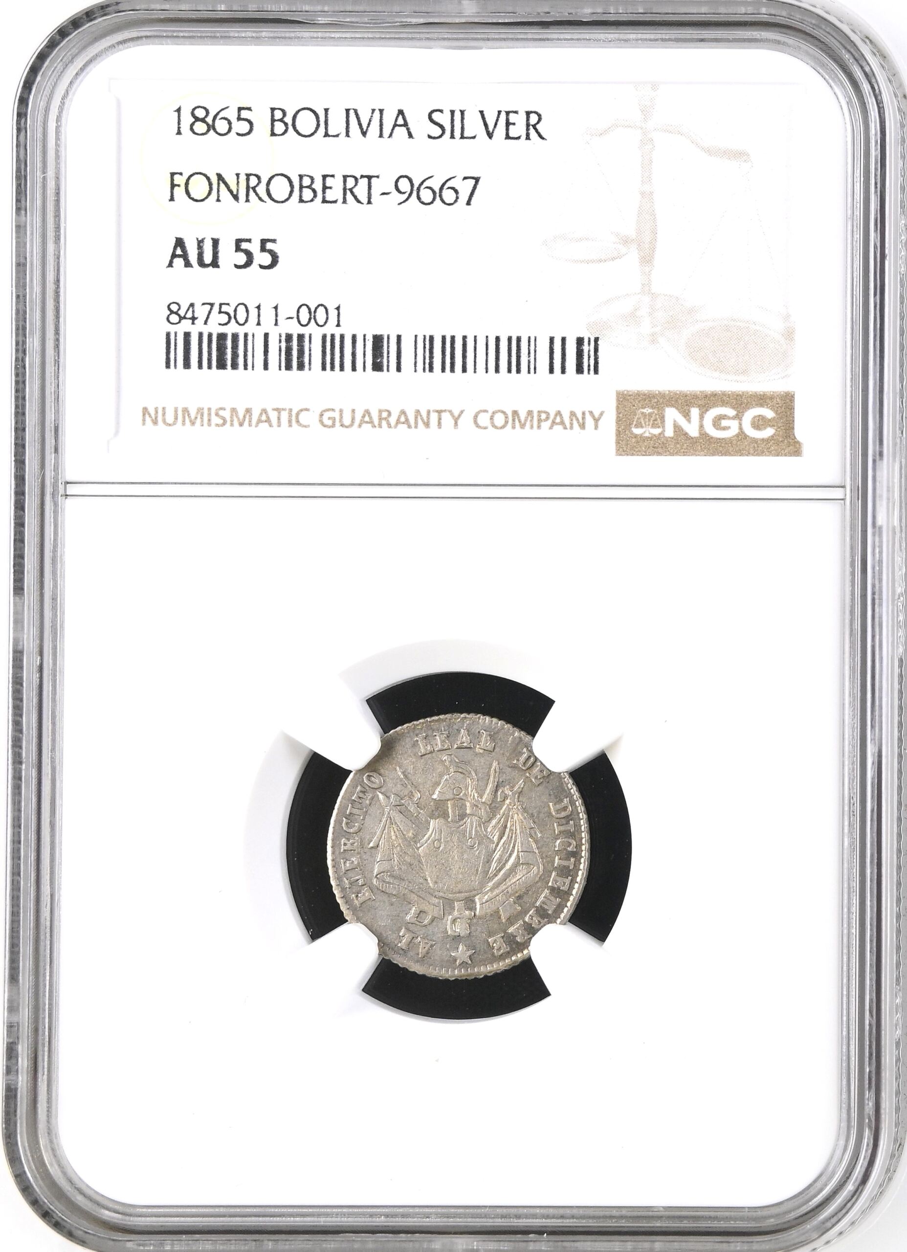 Bolivia Medal 1865 0144846
