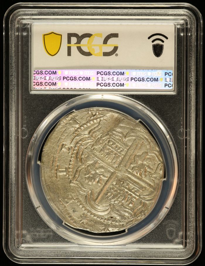 Bolivia 8 Reales (1598-1603) P B PCGS AU55 Calico-910 0144856Bolivia 8 Reales (1598-1603) P B PCGS AU55 Calico-910 0144856 - Image 2