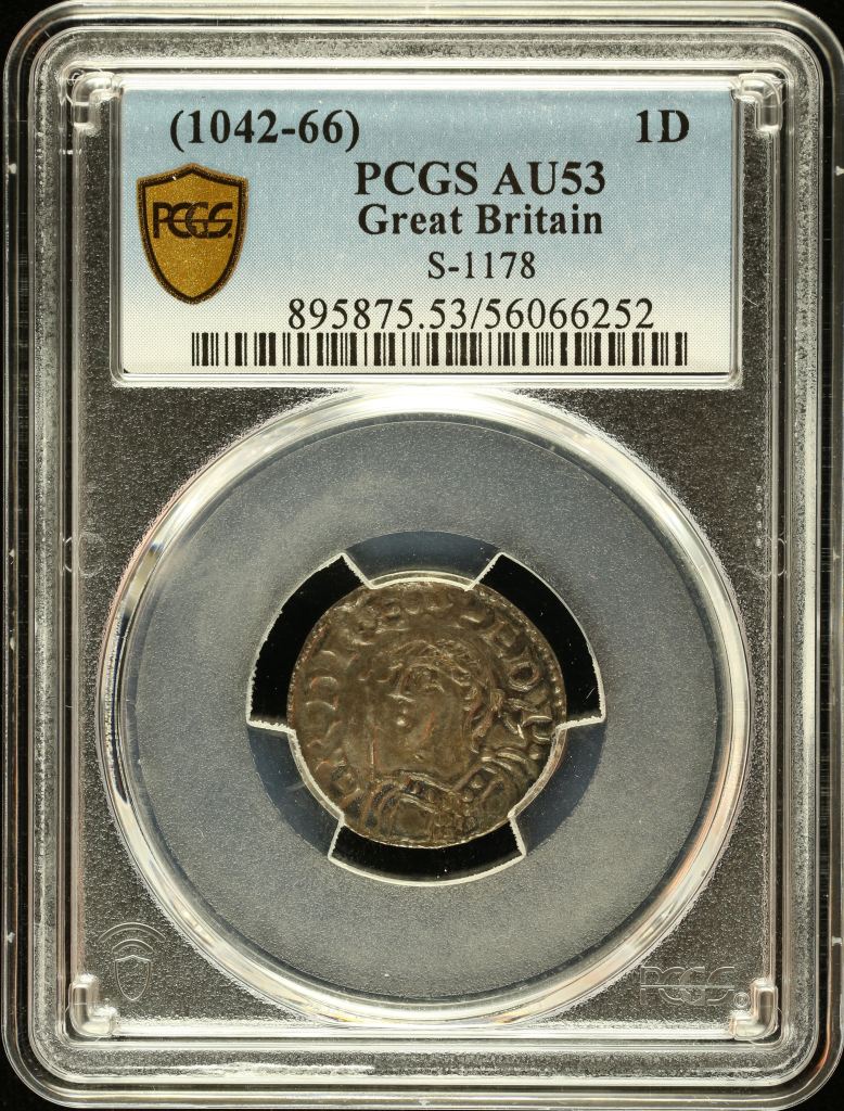 UK (Great Britain) Penny (1042-66) PCGS AU53 S-1178 0145038