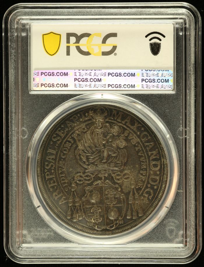 Austria Thaler 1680 Salzburg PCGS MS62 D-3508 0145056Austria Thaler 1680 Salzburg PCGS MS62 D-3508 0145056 - Image 2