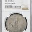 CHOPMARKED UK (Great Britain) Trade Dollar 1897 NGC AU Details 0145202