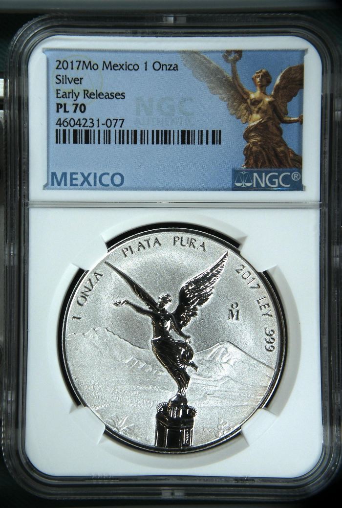 Modern Silver & Minors Onza 2017 Mo NGC PL70 0145289Modern Silver & Minors Onza 2017 Mo NGC PL70 0145289
