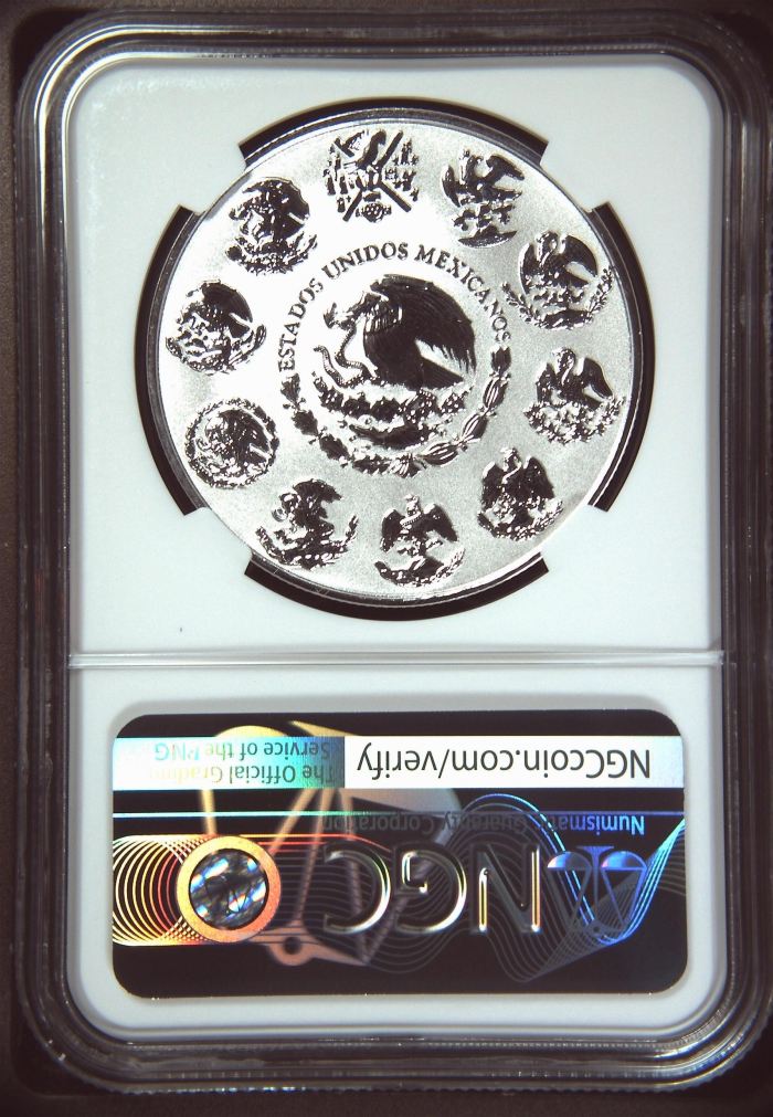 Modern Silver & Minors Onza 2017 Mo NGC PL70 0145289Modern Silver & Minors Onza 2017 Mo NGC PL70 0145289 - Image 2