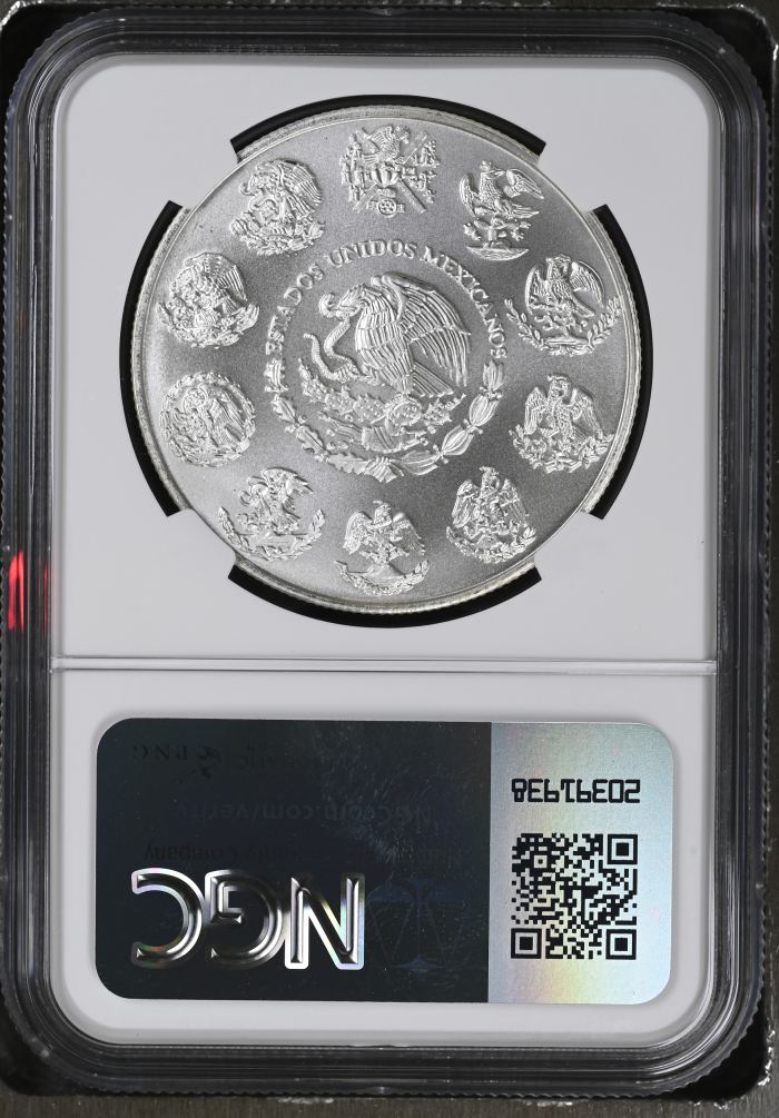 Modern Silver & Minors Onza 2014 Mo NGC MS69 0145385Modern Silver & Minors Onza 2014 Mo NGC MS69 0145385 - Image 2