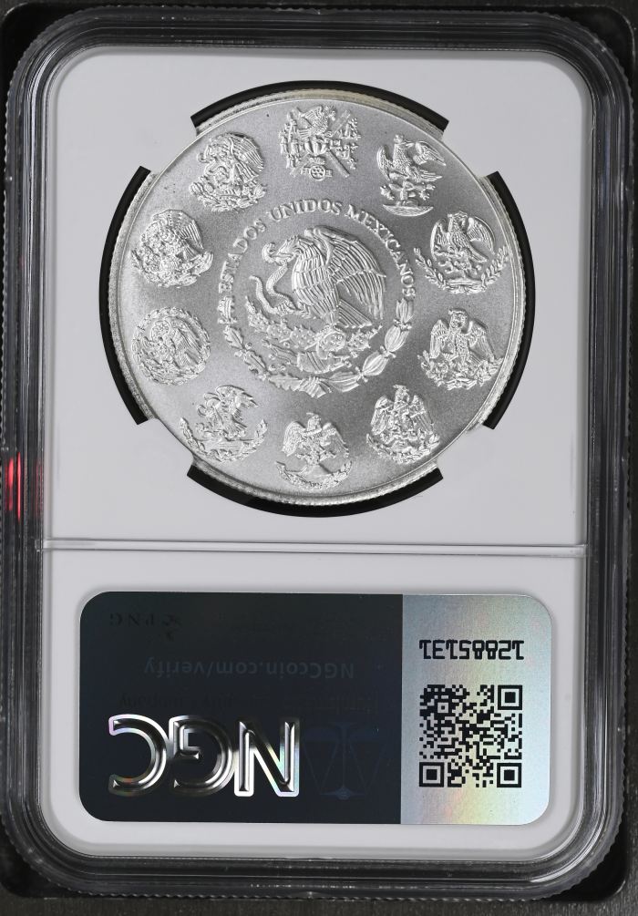 Modern Silver & Minors Onza 2014 Mo NGC MS69 0145386Modern Silver & Minors Onza 2014 Mo NGC MS69 0145386 - Image 2