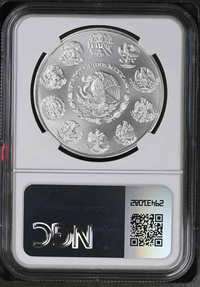 Modern Silver & Minors Onza 2014 Mo NGC MS69 0145392Modern Silver & Minors Onza 2014 Mo NGC MS69 0145392 - Image 2