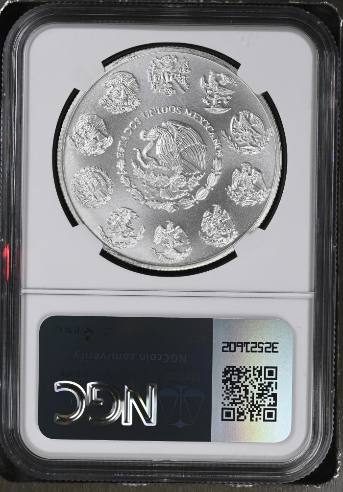 Modern Silver & Minors Onza 2014 Mo NGC MS69 0145445Modern Silver & Minors Onza 2014 Mo NGC MS69 0145445 - Image 2