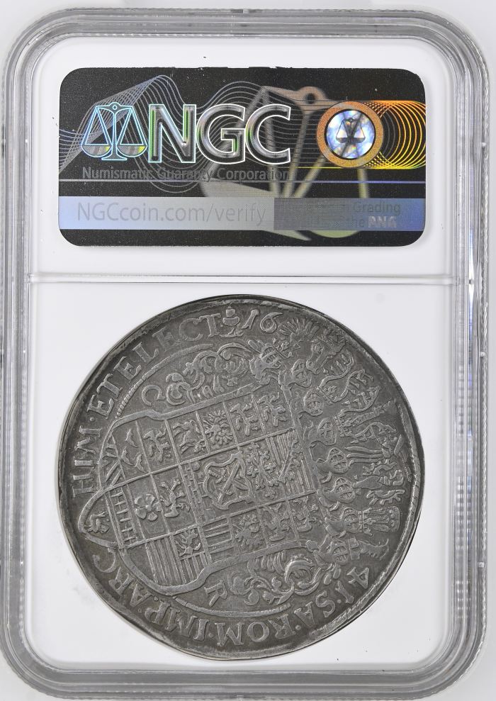 Germany Taler 1641 Saxony CR NGC AU53 DAV-7612 0145530Germany Taler 1641 Saxony CR NGC AU53 DAV-7612 0145530 - Image 2
