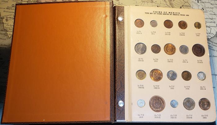 Mexican Coins Mexico Type Set Book 0145566Mexican Coins Mexico Type Set Book 0145566 - Image 2