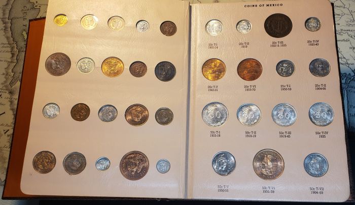 Mexican Coins Mexico Type Set Book 0145566Mexican Coins Mexico Type Set Book 0145566 - Image 3