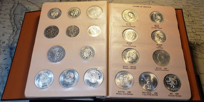 Mexican Coins Mexico Type Set Book 0145566Mexican Coins Mexico Type Set Book 0145566 - Image 5