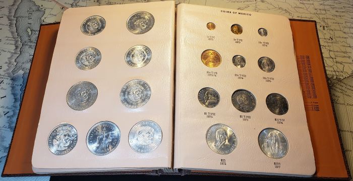 Mexican Coins Mexico Type Set Book 0145566Mexican Coins Mexico Type Set Book 0145566 - Image 6