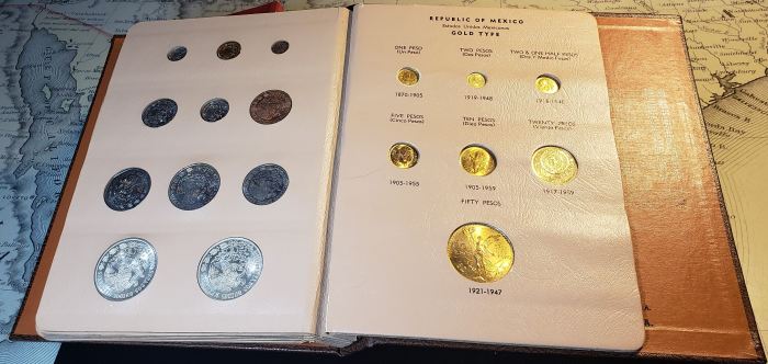 Mexican Coins Mexico Type Set Book 0145566Mexican Coins Mexico Type Set Book 0145566 - Image 7