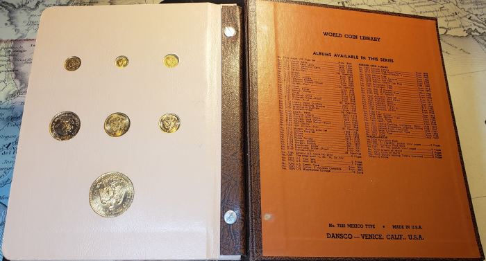 Mexican Coins Mexico Type Set Book 0145566Mexican Coins Mexico Type Set Book 0145566 - Image 8