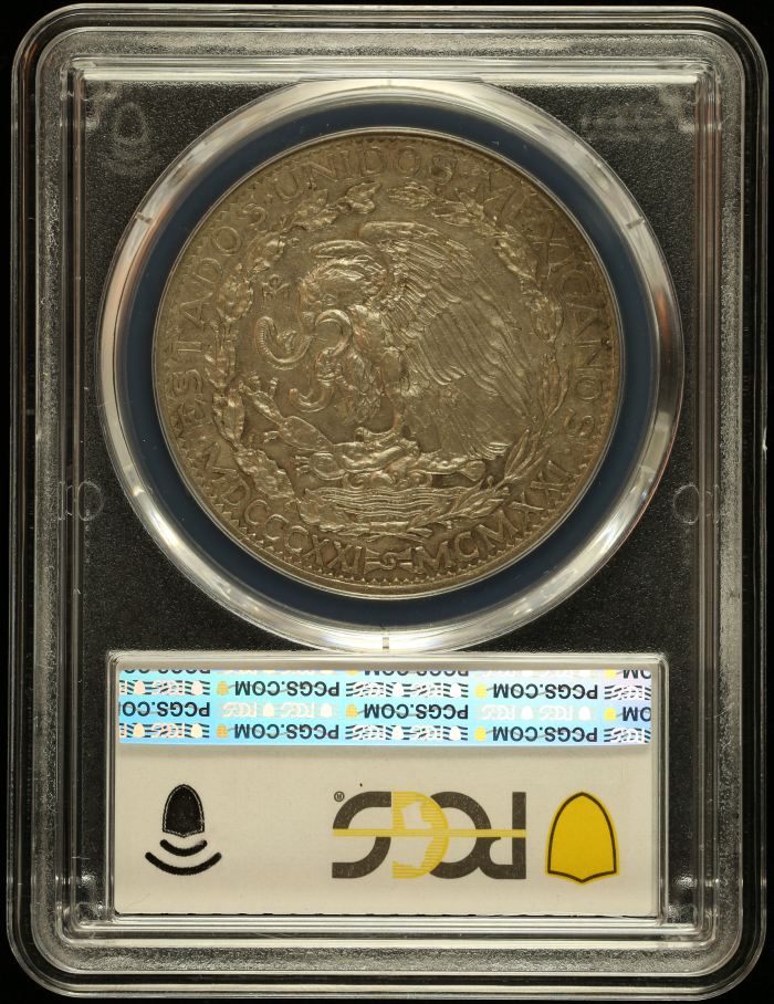 Modern Silver & Minors 2 Peso 1921 Mo PCGS XF45 KM-462 0145487Modern Silver & Minors 2 Peso 1921 Mo PCGS XF45 KM-462 0145487 - Image 2