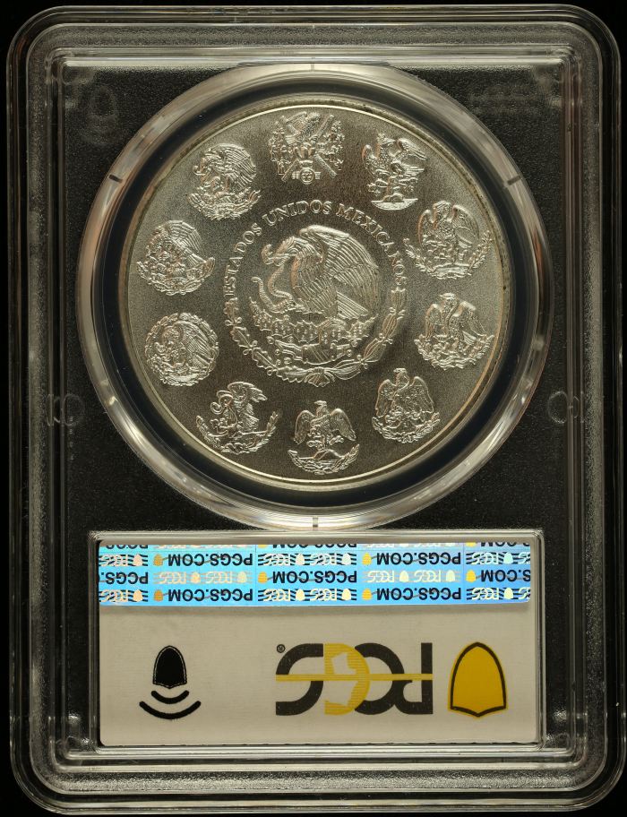 Modern Silver & Minors Onza 2012 Mo PCGS MS69 0145357Modern Silver & Minors Onza 2012 Mo PCGS MS69 0145357 - Image 2