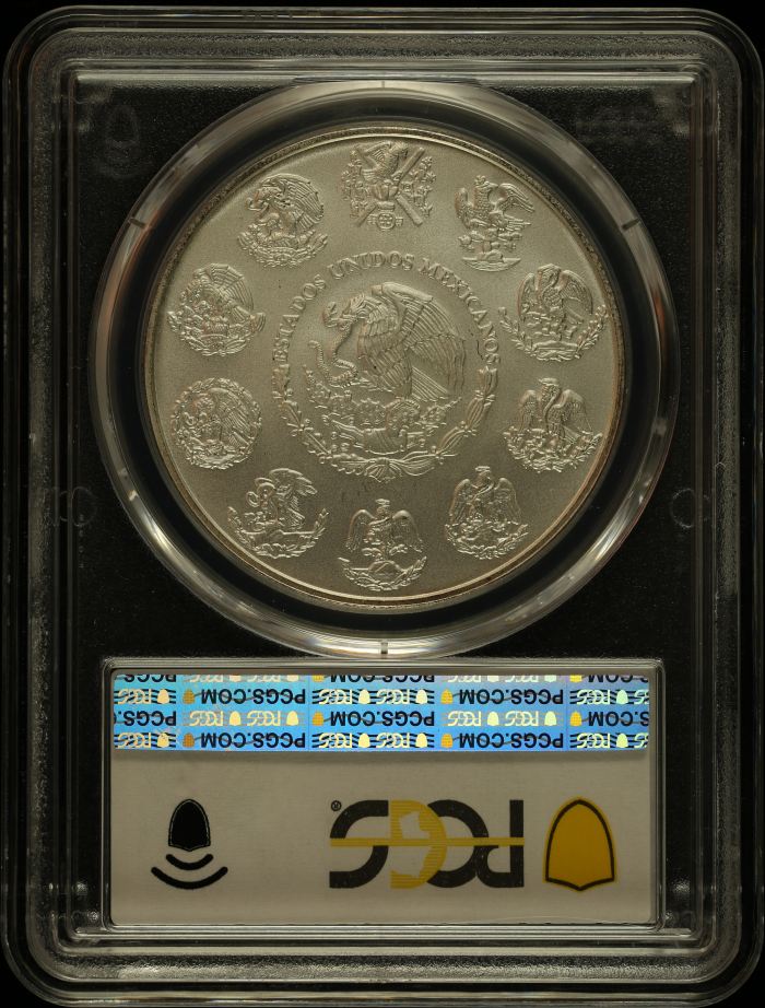 Modern Silver & Minors Onza 2012 Mo PCGS MS69 0145377Modern Silver & Minors Onza 2012 Mo PCGS MS69 0145377 - Image 2