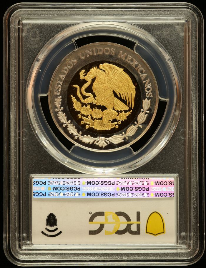 Modern Gold Modern Silver & Minors 100 Peso 2005 Mo PCGS PR67DCAM 0145501Modern Gold Modern Silver & Minors 100 Peso 2005 Mo PCGS PR67DCAM 0145501 - Image 2