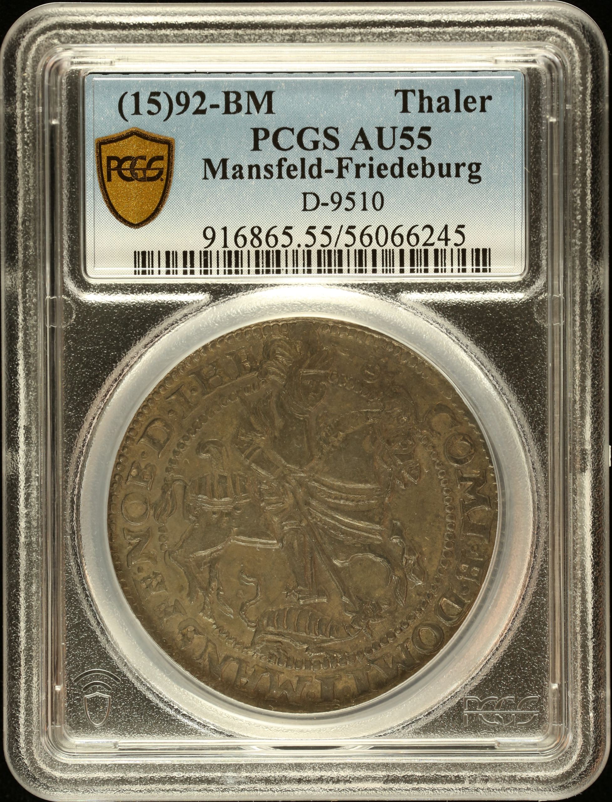 Germany Thaler (15)92 BM PCGS AU55 D-9510 0145578