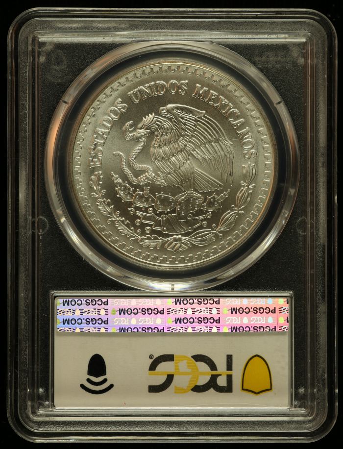 Modern Silver & Minors Onza 1999 Mo PCGS MS69 0145533Modern Silver & Minors Onza 1999 Mo PCGS MS69 0145533 - Image 2