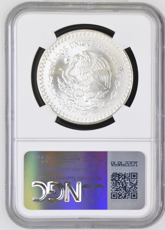 Modern Silver & Minors Onza 1991 Mo NGC MS69 0145608Modern Silver & Minors Onza 1991 Mo NGC MS69 0145608 - Image 2
