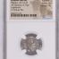 Roman Imperial Tiberius 14-37 AD AR Denarius NGC Ch AU 0145633