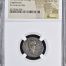 Roman Imperial Tiberius 14-37 AD AR Denarius NGC Ch F 0145635
