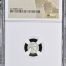 Baktria and the East Eucratides I c.170-145 BC AR Obol NGC Ch AU 0145690