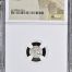Baktria and the East Eucratides I c.170-145 BC AR Obol NGC Ch AU 0145691