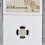 Baktria and the East Eucratides I c.170-145 BC AR Obol NGC Ch AU 0145694