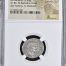 Roman Imperatorial Marc Antony & Octavian 41 BC AR Denarius NGC Ch VF* 0145724