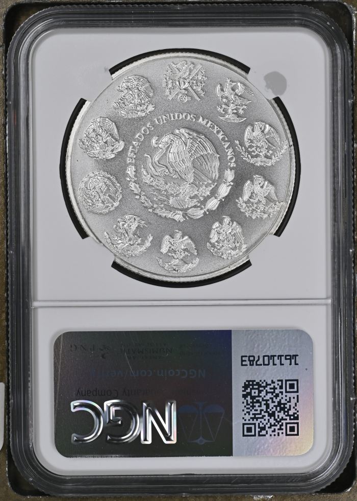 Modern Silver & Minors Onza 2012 Mo NGC MS69 0145743Modern Silver & Minors Onza 2012 Mo NGC MS69 0145743 - Image 2