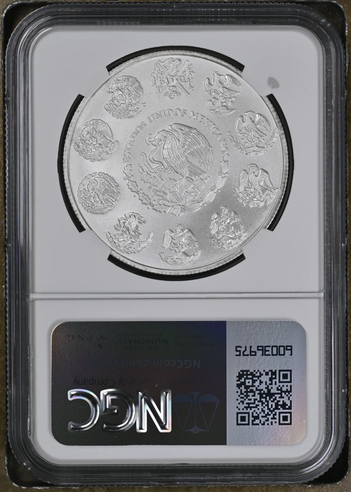 Modern Silver & Minors Onza 2012 Mo NGC MS69 0145745Modern Silver & Minors Onza 2012 Mo NGC MS69 0145745 - Image 2