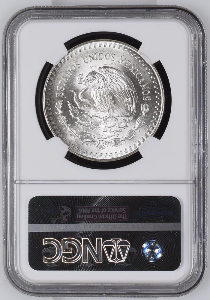 Modern Silver & Minors Onza 1988 Mo NGC MS66 0145781Modern Silver & Minors Onza 1988 Mo NGC MS66 0145781 - Image 2